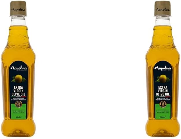 Napolina Extra Virgin Olive Oil, 500ml (Pack of 2)