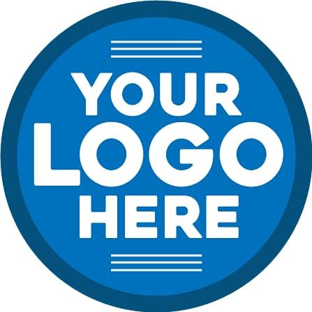 Trophy Monster Your Own Logo Trophy and Medal Centres Pack of 25x Flat or Acrylic Domed inserts | Any Emblem or Your OWN LOGO | 25mm or 50mm | (4 pack sizes)