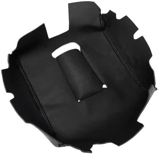 Car PU Leather W Sponge Center Control Armrest Pad Cover Trim For C&hevrolet For Chevy For Silverado For GMC For Sierra 2014 2015 2016 2017 2018(Micro-foam Black)
