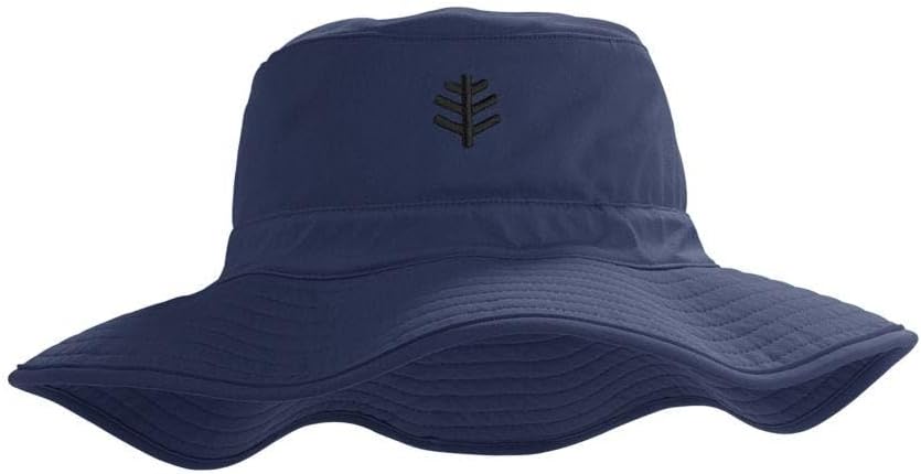 Unisex Chlorine Resistant Hat - UPF 50+ Sun Protection - Brighton in Black