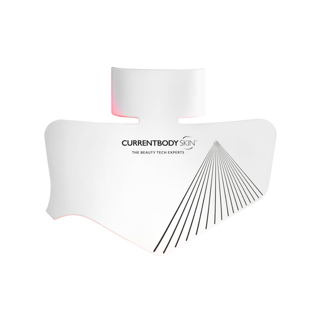 CurrentBody Skin Red Light Therapy for Neck and Chest LED Mask: Series 2