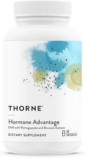 THORNE Hormone Advantage - (Formerly DIM Advantage) Estrogen Support & Hormone Balance for Men & Women - Featuring DIM and Pomegranate Extract - 60 Capsules
