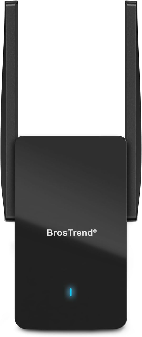BrosTrend AX3000 WiFi 6 Access Point with Gigabit Port, Wall Plug Wireless Access Point 5G 2402Mbps + 2.4G 574Mbps, WAP Up to 45 Devices WiFi AP for PC Smartphone Tablet TV GameConsole etc. Easy Setup