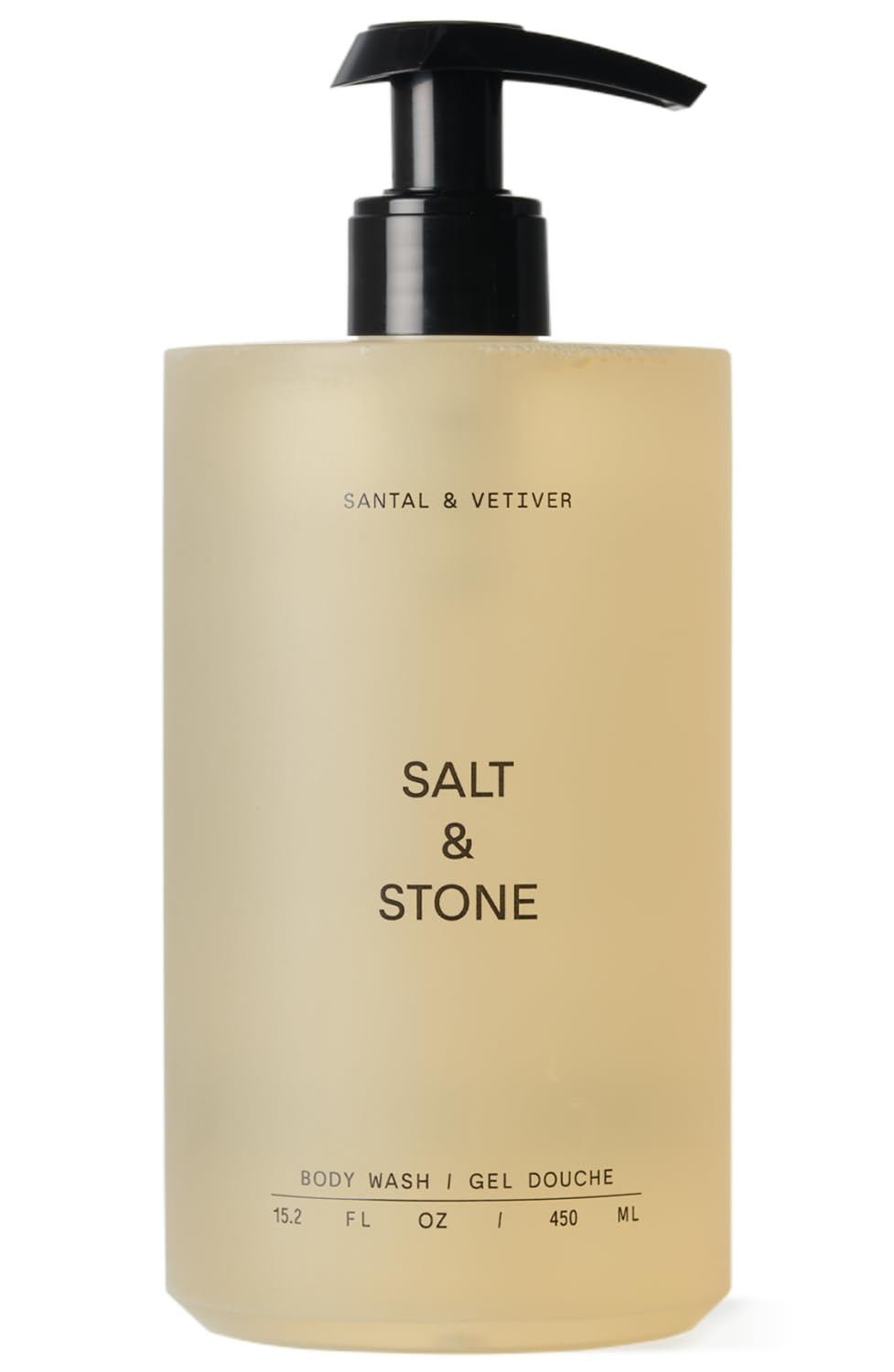 Salt & Stone Body Wash for Women & Men, Santal & Vetiver 15.2 fl oz