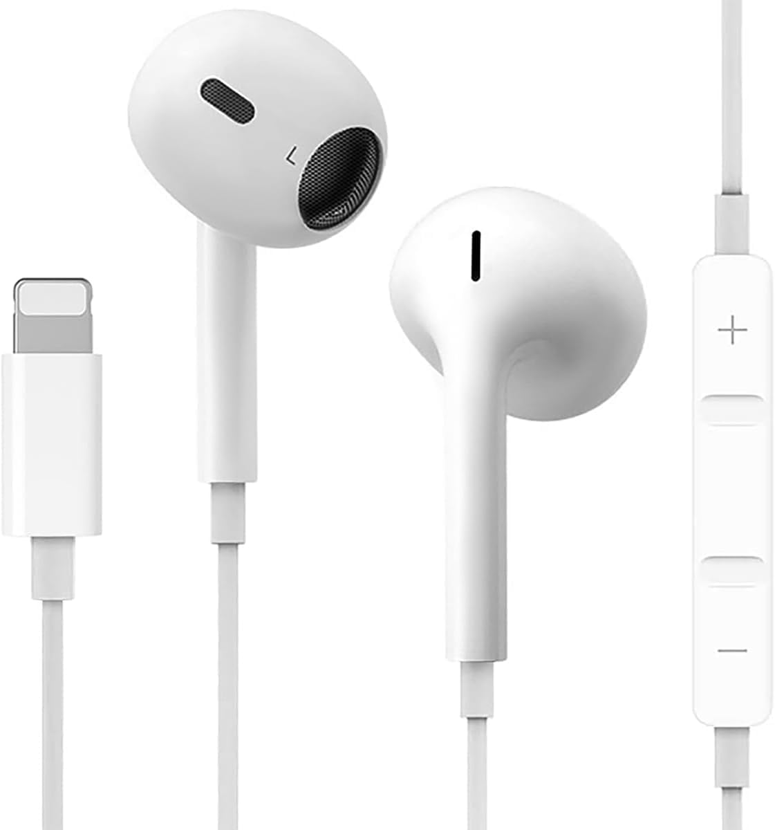 Headphones for iPhone,Wired Earphones Stereo Sound In-Ear Earbuds with (Built-in Microphone&Volume Control),Compatible with iPhone 14/14 Plus/14 Pro Max/13/12/Mini/11/X/XR/XS/SE/8, Support All iOS