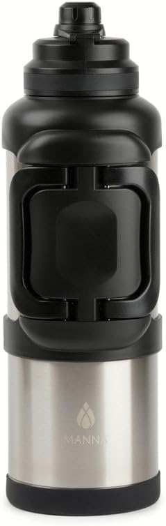 Manna Titan Stainless Steel Vacuum Insulated Gallon Jug - 4L - Stainless Steel Finish
