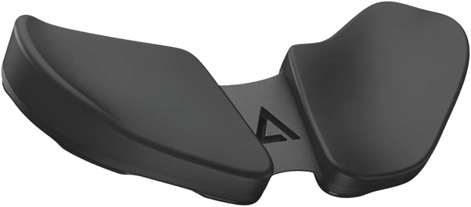 DELTAHUB Carpio 2.0 - Right-Handed Truly Ergonomic Wrist Rest for Mouse, Carpal Tunnel Support, Pain Relief, Anti-Fatigue, Easy Glide, Sleek, Office Computer, Laptop, Gaming - Small, Black