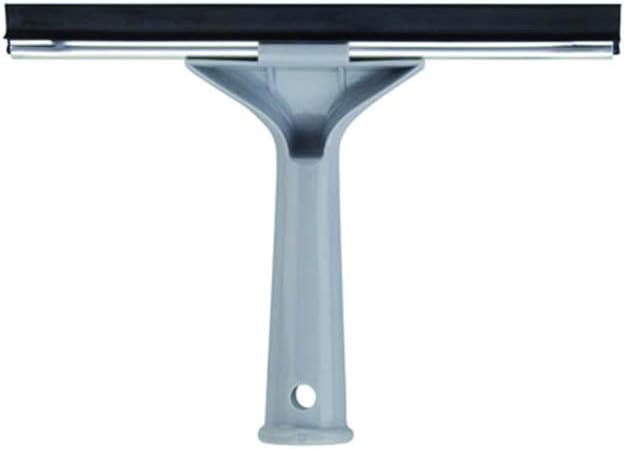 Elliott Multi-Purpose Window Squeegee perfect for streak free cleaning on Windows, shower screens, cars and mirrors, Aluminium frame housing a 20cm rubber squeegee with an ergonomic Grey Handle.