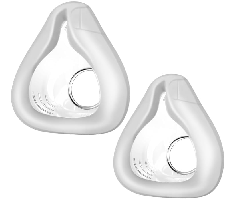 Replacement Cushion for AirFit F20 Mask - Pack of 2 - High-Quality Soft Silicone, Adaptive Design, Accessories, Sleep Apnea Mask, Comfortable and Secure Seal, Easy to Replace (Medium)