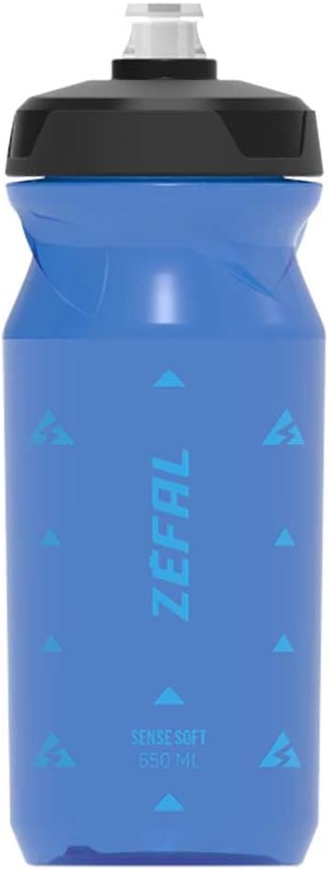 ZEFAL Unisex Sense Soft 65 Water Bottle, Translucent Blue, 650ml UK