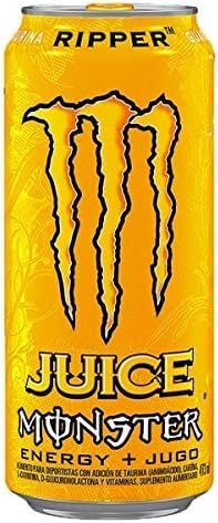 24 x Energy Ripper Juiced Drink 500ml Delicious Tasty And Twisty Treat,For All Occasions