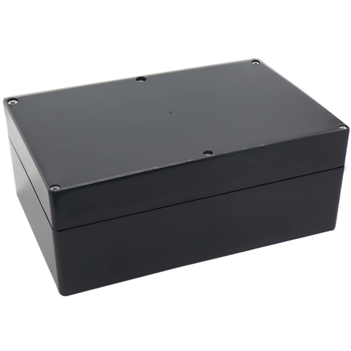 Watertight Junction Box, IP67 Waterproof Project Box Durable ABS Plastic Electronic Enclosure Case for DIY Electrical Project Black 11.42 x 8.27 x 3.94 Inch (290 x 210 x 100 mm)