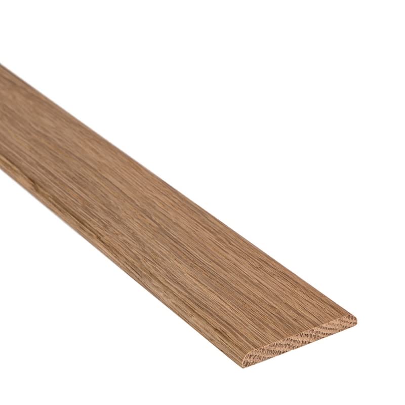 Solid Oak Flat Threshold Moulding, Door Bar, Cover Strip Oiled Finish 900mm x 45mm