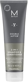 MITCH by Paul Mitchell Double Hitter 2-in-1 Shampoo & Conditioner for Men, For All Hair Types