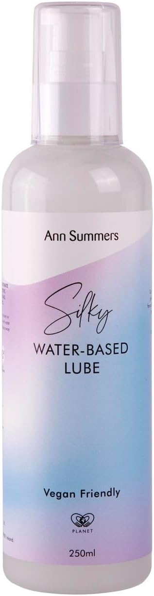 Ann Summers | Functional Lube 100ml | Silky, Cooling, Delicate and Tingle Lube| Water Based, Vegan & Fragrance Free | Natural Lubricant Gel Suitable for Sensitive Skin | Water Based Lube