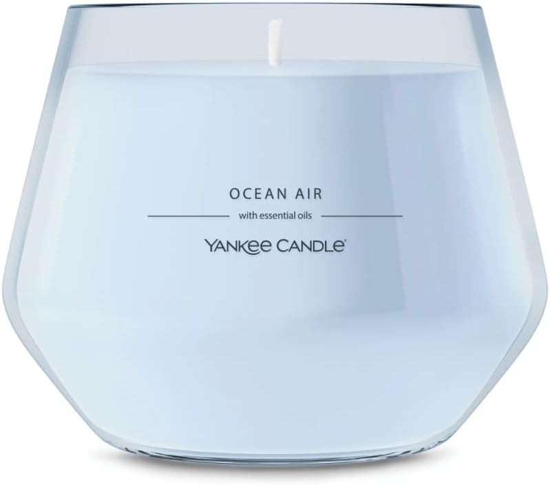 Yankee Candle Ocean Air Scented Candle, 10oz Studio Jar
