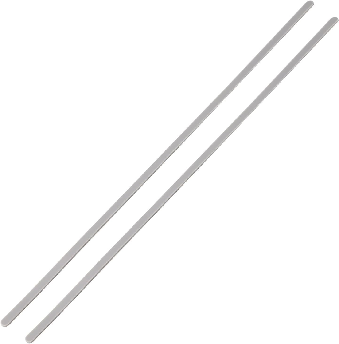 2pcs Laptop Rubber Feet Strips for Surface Laptop Studio 1, 2, or 3 Series 14.4 Inch, Anti-Slip Laptop Bumper Strip Laptop Rubber Feet Laptop Bottom Cover Rubber Feet Strips Replacement(Gray)