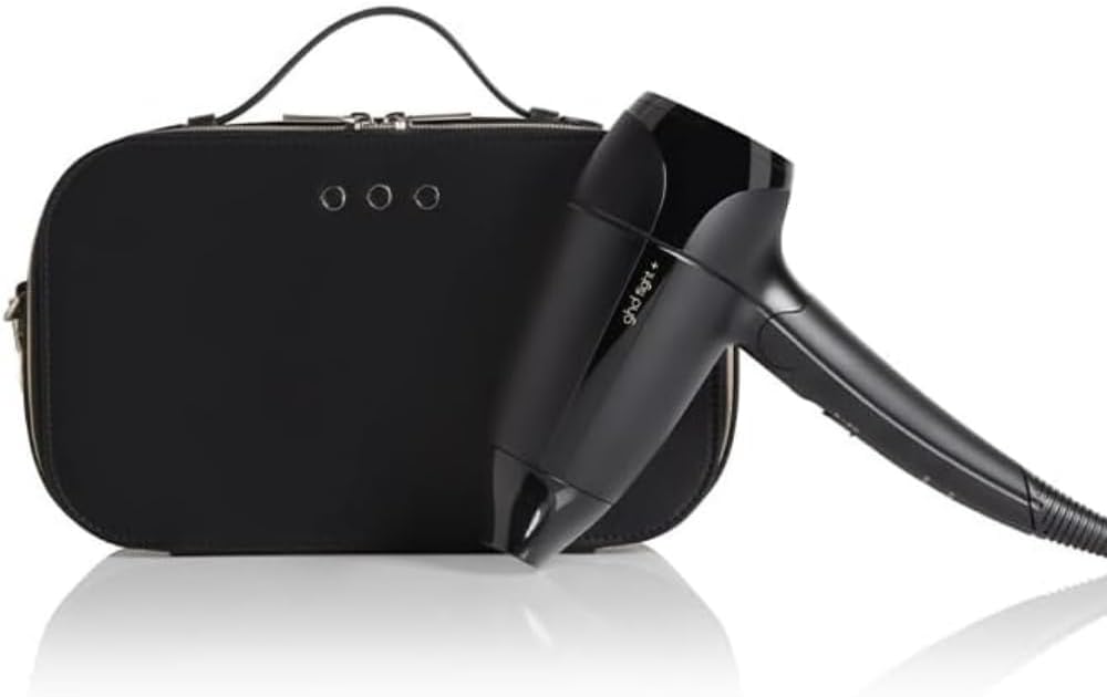 ghd Flight+ Portable Travel Hair Dryer, Lightweight, Dual Voltage 1600W