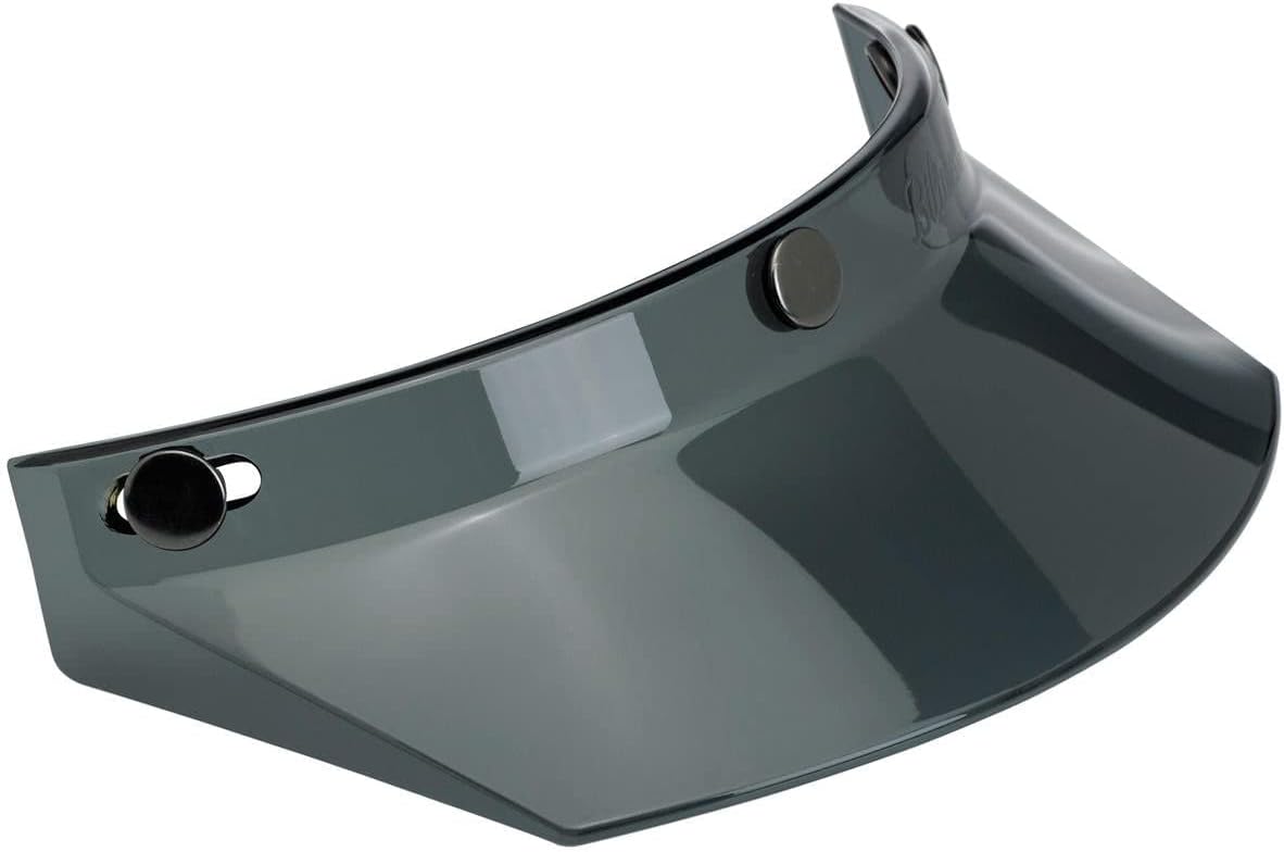 Biltwell | 3 Snap Moto Visor Universal Fit for Helmets | Motocross Retro Vintage Modern Style