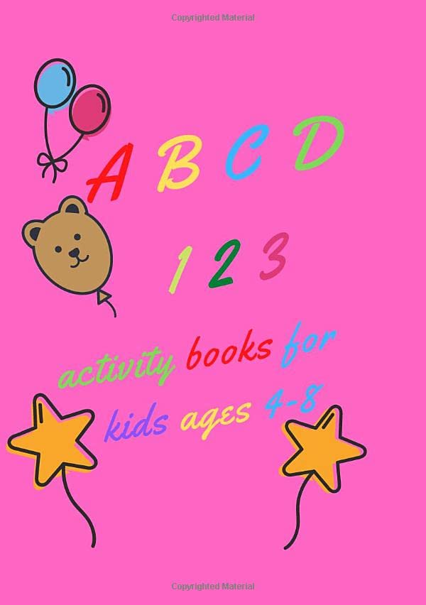 activity books for kids ages 4-8: coloring book for kids