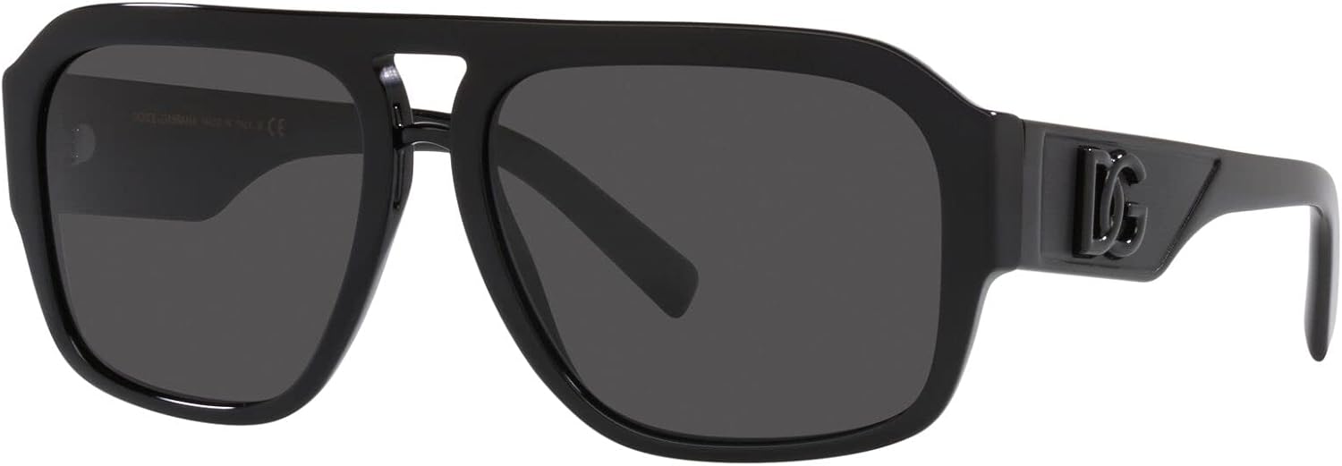 Dolce & Gabbana DG 4403 Shiny Black/Grey 58/16/140 men Sunglasses