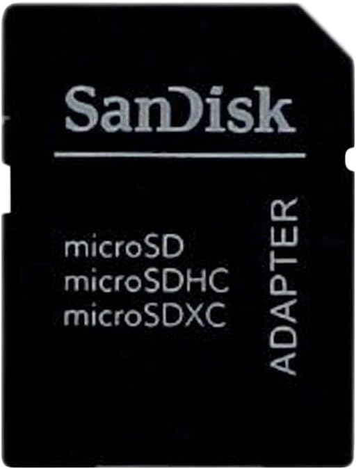 SanDisk MicroSD to SD Memory Card Adapter , Black