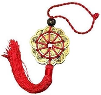FENG SHUI Set of 1 Lucky Charm Ancient I CHING Coins Prosperity Protection