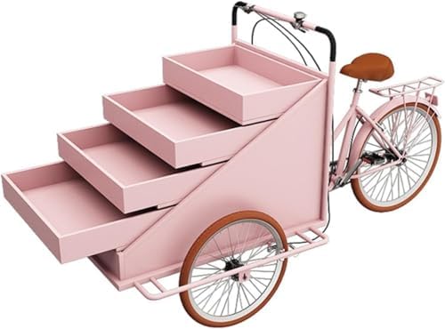 Mobile Food Service Cart for Coffee, Ice Cream, and Retail at Farmers Markets and Events