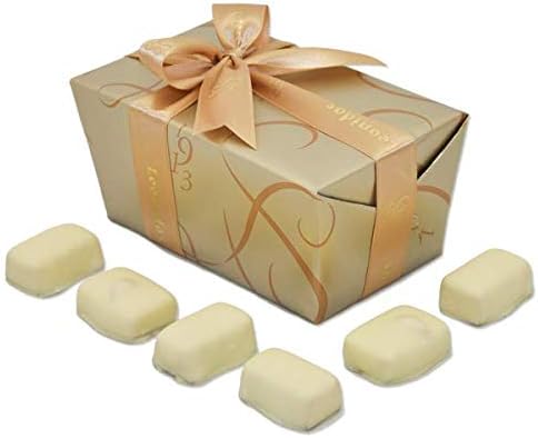 Leonidas Belgian Chocolates Manon Blanc & Manon Cafe' Coffee Butter Cream with Praline Base, with and Without Hazelnut (500g 28 Piece Approx)