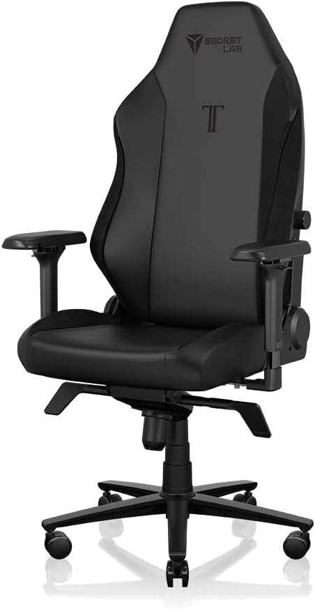 Secretlab Titan Evo Black Gaming Chair - Regular, Leatherette, Ergonomic
