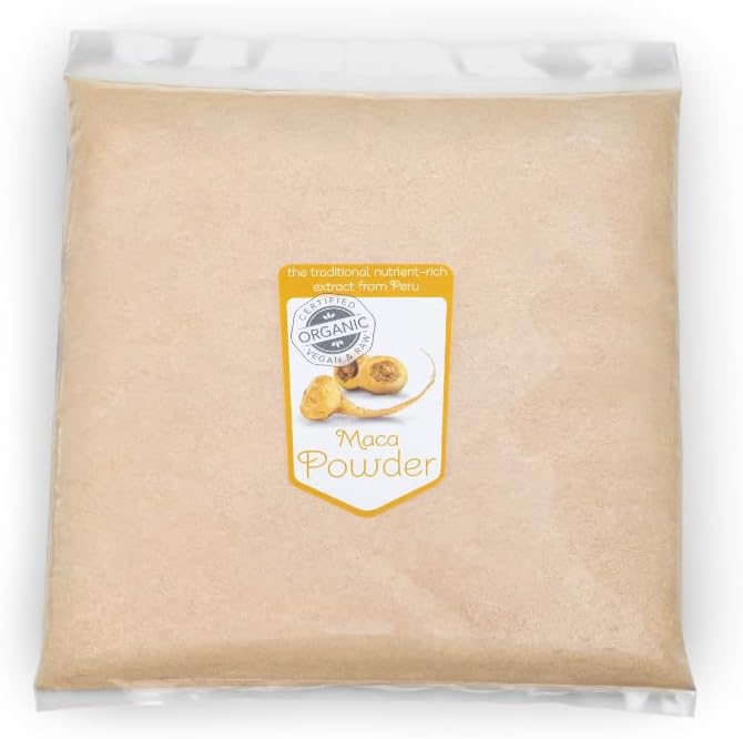 Raw Organic Root Maca Powder 1KG - Performance & Endurance