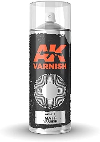 AK-Interactive Matt Varnish Spray (USA) 400ML - Model Building Paints and Tools # AK-1045