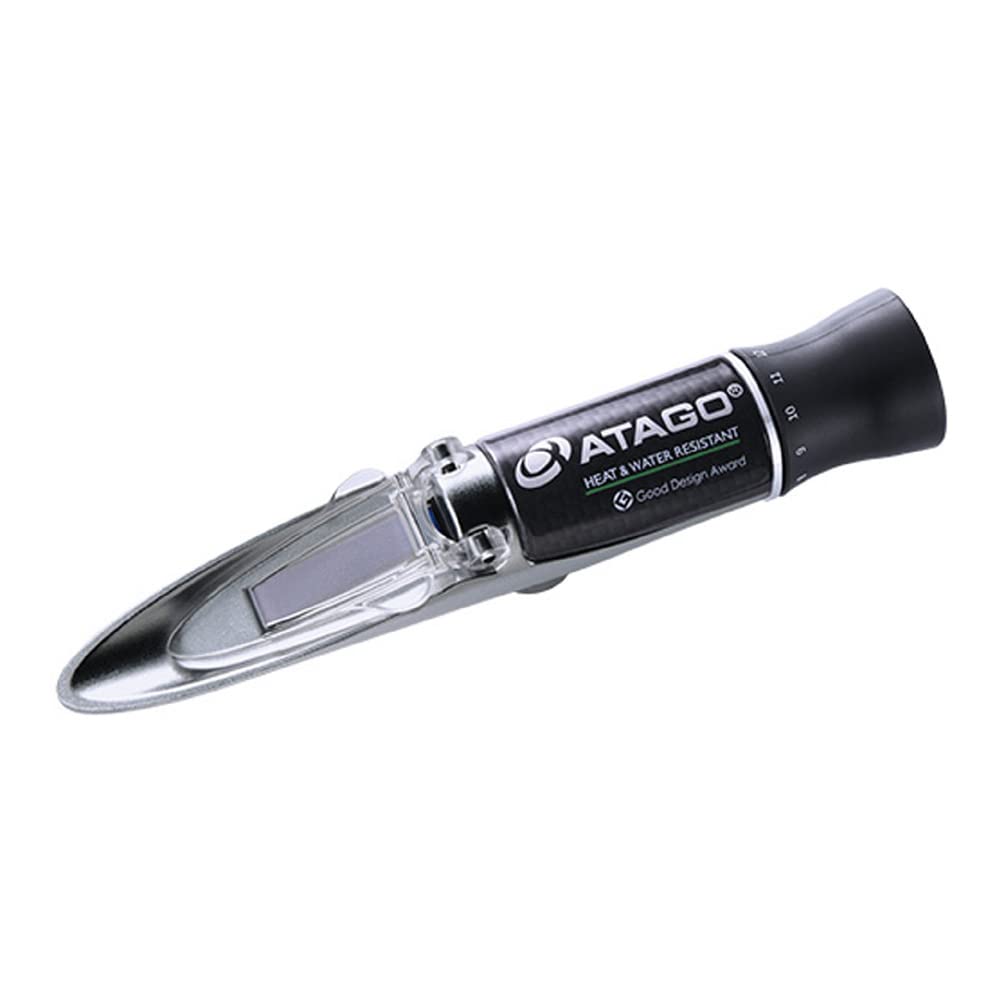 Atago 2384 MASTER-100H Hand-Held Refractometer, Automatic Temperature Compensation, Brix 60.0 to 100.0%