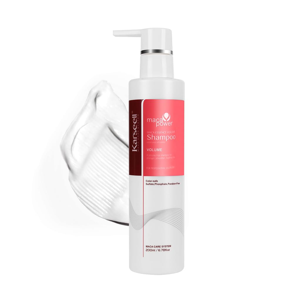 Karseell Volume Shampoo, Lightweight Volume Shampoo For Fine Hair, Adding volume to flat hair 200ml