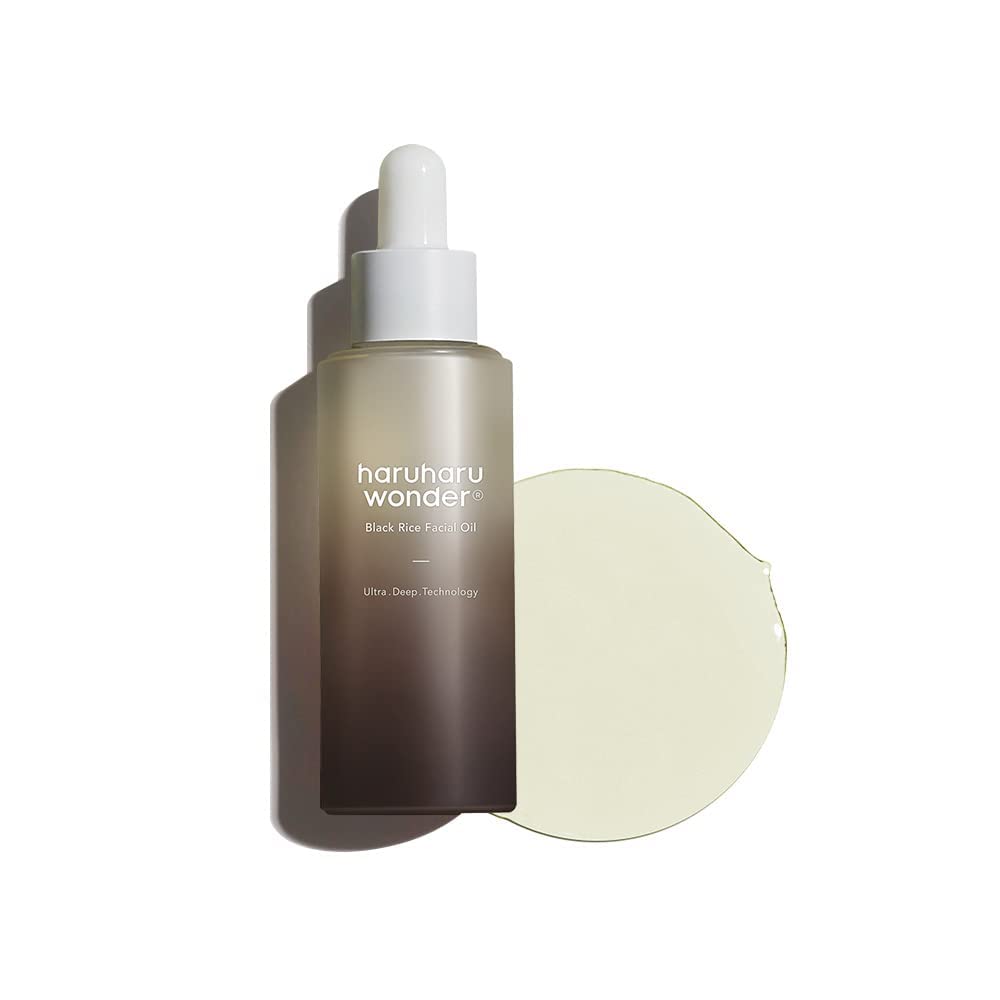 HARUHARU wonder Black Rice Facial Oil 1.01 fl oz (30ml)
