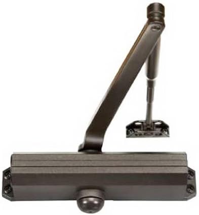 Norton Door Controls 1601 x 690 1600 Series Door Closer, Cast Aluminum Body, Adjustable Size 3-6, ADA Tri-Pack, Dark Bronze Finish by Norton Door Controls