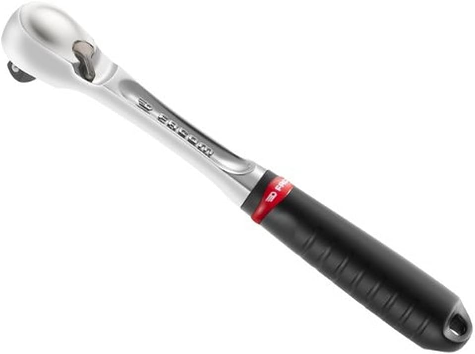 Facom JL.161PB Pear Head Reversible Ratchet, 3/8" Square Drive