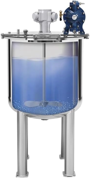 Stainless Steel Nano-Dispersion Homogenizer Mixing Tank, Automatic, 10000l, Red, Science-Lab Homogenizers