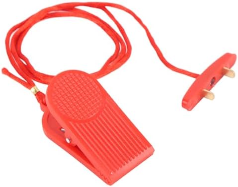 Fockety Treadmill Magnet Safety Key, Magnetic Safety Switch for JX for ZXCH for ISPO, Universal Treadmill Emergency Stop, Magnet Double Insert Treadmill Running Machine Replacement