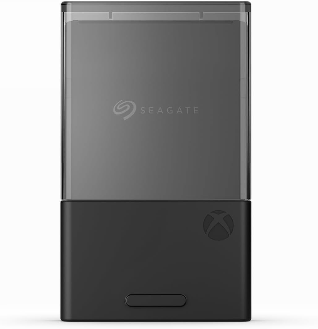 Seagate Storage Expansion Card for Xbox Series X|S 1 TB Solid State Drive - NVMe Expansion SSD for Xbox Series X|S (STJR1000400) | Xbox Velocity Architecture with 2TB capacity and plug-and-play for gaming, loading and Quick Resume