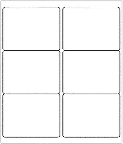9527 Product 6-UP Shipping Labels, 3-1/3 x 4 Address Labels 150 Labels, 25 Sheets Compatible Laser/Ink Jet (25 Sheets) ¡­