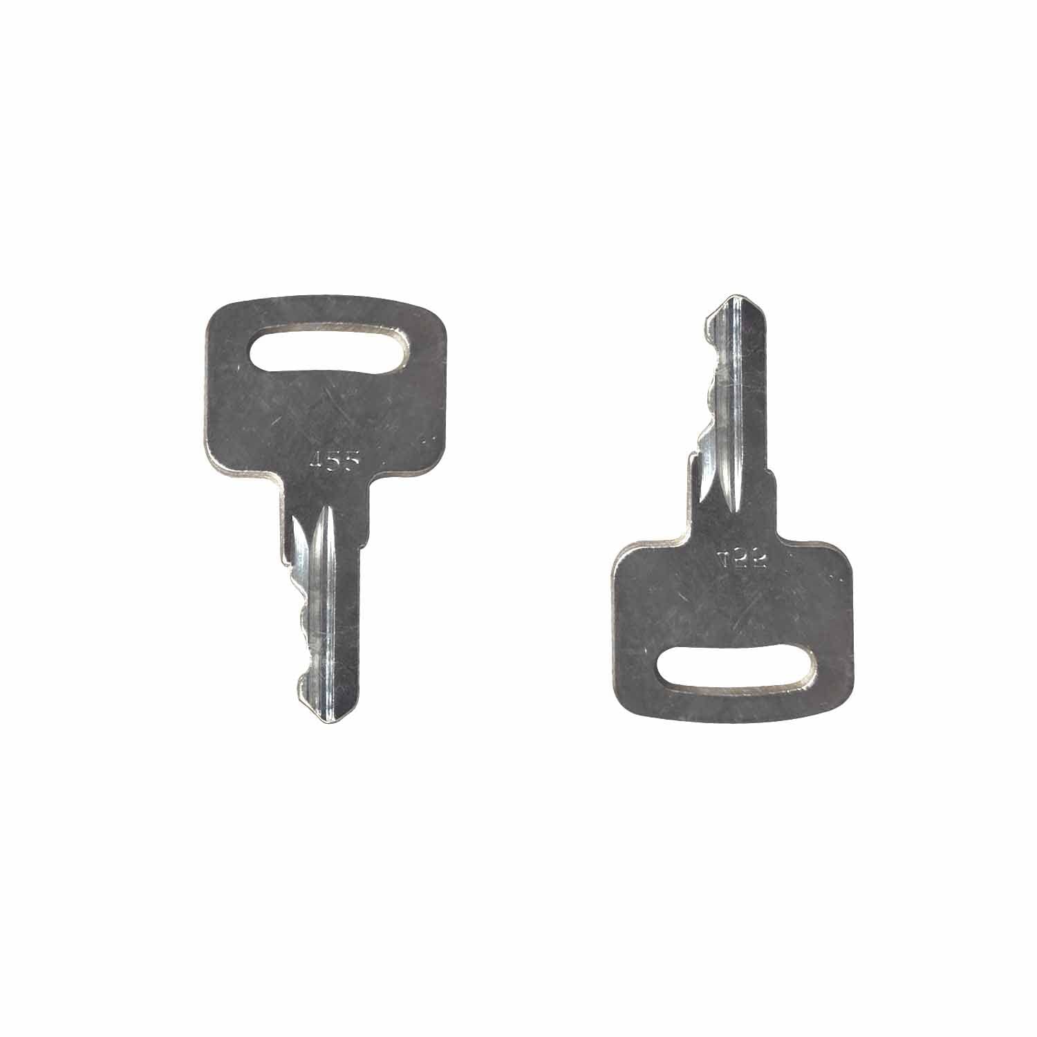Molloparts 455 2 PCS Ignition Keys 104466 SKY104466 SJ-104466 Compatible with Skyjack Lifts SJIII 3220 3226 4626 4632 Compatible with Genie Lifts Scissor Lifts Boom Lifts Terex Lifts Snorkel Lifts