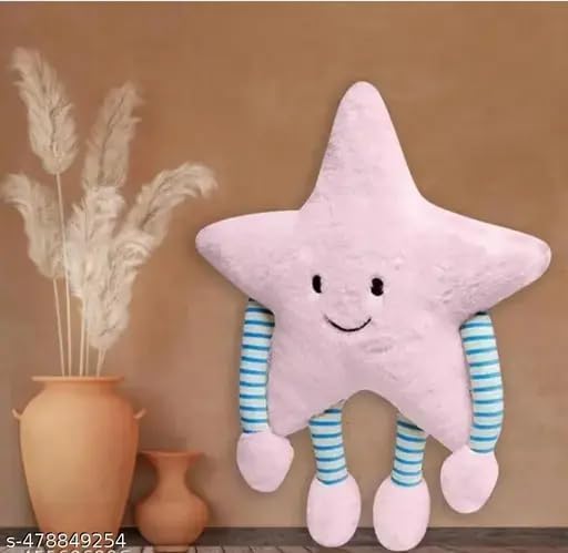 Star Soft Pillow with Arm & Leg, Stuffed Soft Toy Doll for Home, Car Dcor, Birthday Gift, Boys/Girls/Baby/Kids
