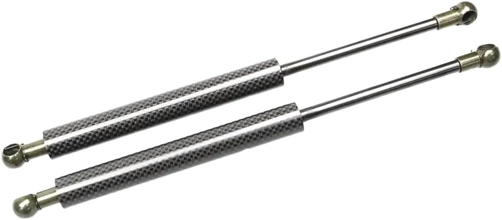 1 Pair Real Carbon Fiber Rear Trunk Lift Support Dampers Gas Springs for Bentley Continental Flying Spur 2014 2015 2016 2017 2018 2019 4W0827550 346 mm