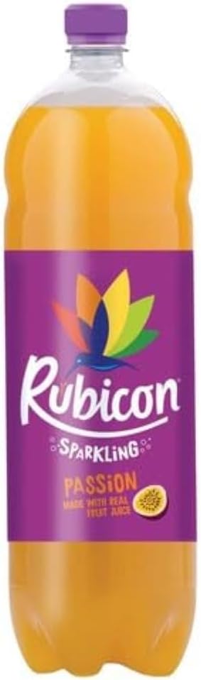 Rubicon Passion Sparkling Fruit Soft Drink, 2L Bottle