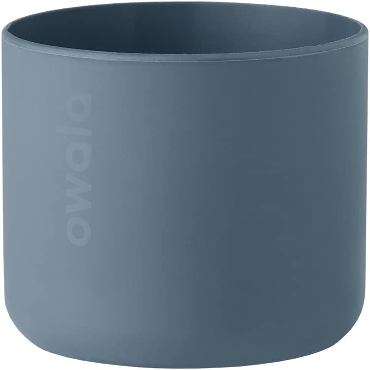 Owala Silicone Water Bottle Boot, Anti-Slip Protective Sleeve for Stainless Steel Water Bottles, 32 Oz, Blue