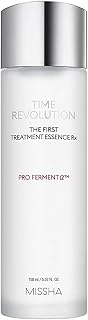 MISSHA Time Revolution The First Treatment Essence RX 150ml - Essence/Toner that Moisturizes and Smoothes the Skin Creating A Clean Base - Amazon Code verified for Authenticity