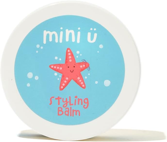 Mini U Styling Balm Kids - Watermelon Scented Vegan Balm with Jojoba Oil - Easy to Style & Wash Toddlers & Kids Hair Styling Products - 100 ml