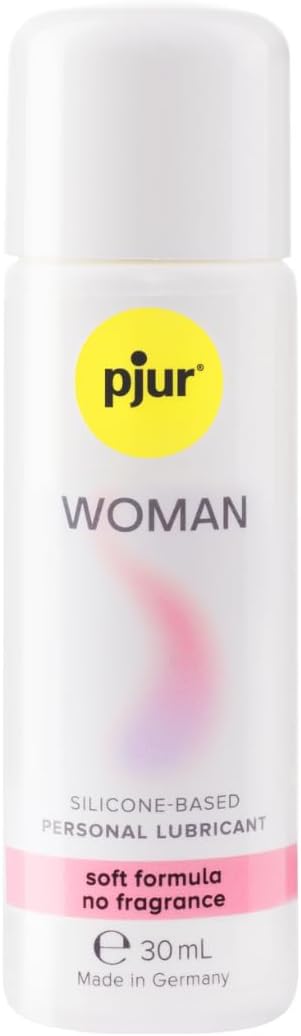 pjur Woman - Silicone-Based Personal Lubricant for Women - for stimulating Sex and Longer Pleasure - Perfect for Sensitive Skin (30ml)