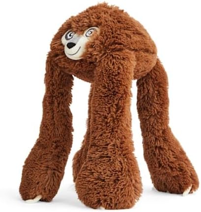Leaps & Bounds by Petco Brown Long-Limb Sloth Dog Toy